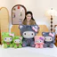 BH2 Sanrio Hello Kitty Plushie Mèo Dễ Thương Sang Trọng Cotton Đồng Hành Búp Bê Gối Mềm HB2
