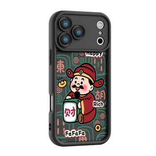 Ốp điện thoại Mahjong Rich cho iPhone 17 / 16 / 15 Pro Max / 14 / 13 / 12 / 11 / Mini 7 / 8 Plus Xs X Vỏ bảo vệ hình thang bằng silicon mềm chống sốc