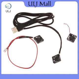 Quạt làm mát siêu mỏng ULJ UF3H3-710 1703 5V 3.3V Quạt lưu lượng không khí lớn USB 17 * 17 * 3mm.