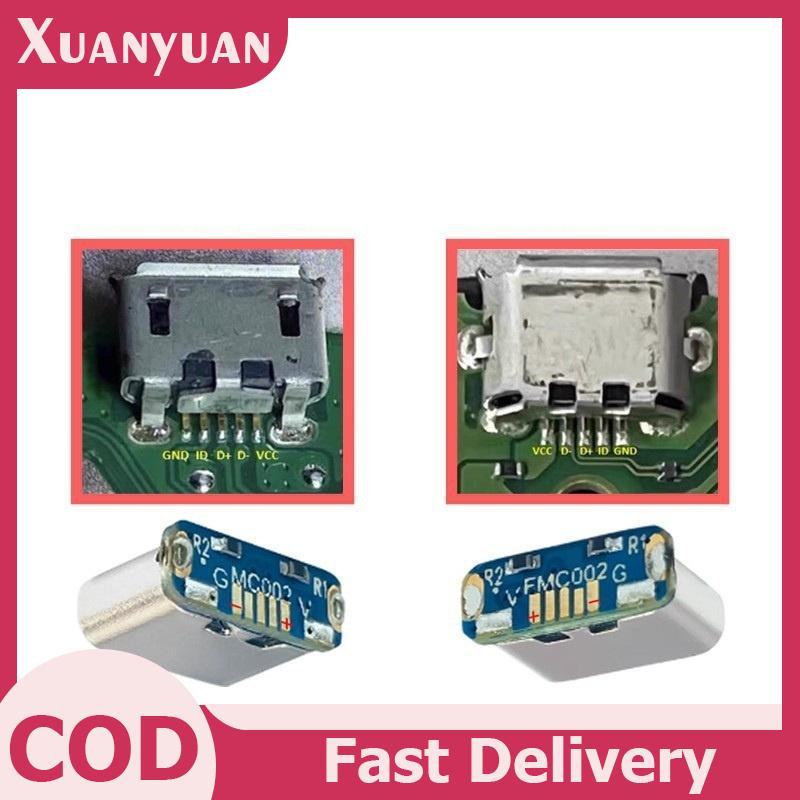 XUAN 2 Cổng Sạc Cho PCB Hàn DIY Sửa Chữa Adapter USB Kết Nối Loại C Nữ Jack 5Pin SMD SMT Type-C Ổ Cắm VN