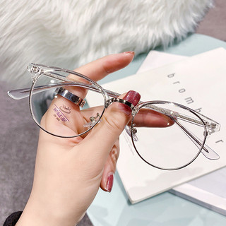 Gọng kính Kim Loại Nam Nữ ALOLA Tròn Chống Ánh Sáng Xanh Kính Đổi Màu Khi Ra Nắng