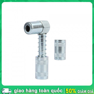 Đầu nối bơm mỡ 90 độ chuyên nghiệp phụ kiện bôi trơn tự động, Khớp Vòi Phun, Khớp Nối 90°, Công Cụ Lắp Ráp Mỡ