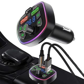 Radio Transmitter For Car FM Radio Transmitter Wireless Car Aux Adapter With Double USB Port Multifunctional caeudeyvn