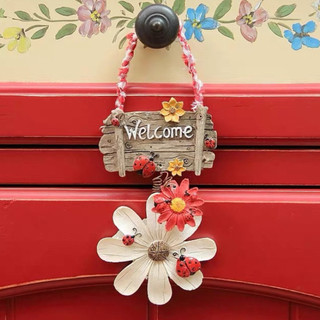 Mùa Hè Chào Mừng Hoa Hướng Dương Ký Hiệu Hoa Gỗ Hoa Hướng Dương Móc Treo Cửa Trang Trí Cho Trang Trí Cửa Trước