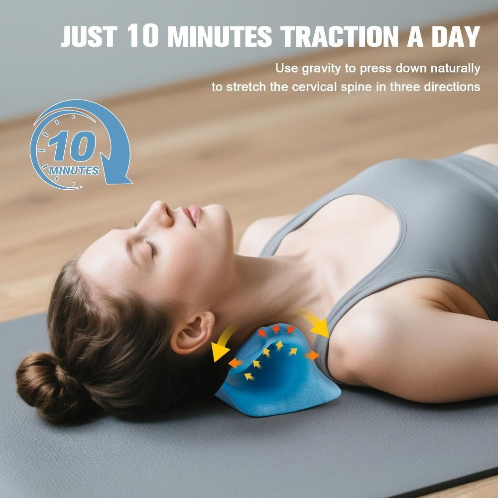 Gối cáng cổ SHUPUN, Gối Massage thư giãn cơ bắp hình chữ C, Giảm đau cột sống cao cấp Hỗ trợ cột sống Thư giãn vai Chỉnh sửa tư thế