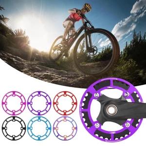 MỘT Xe Đạp Crankset Bảo Vệ Quay Bảo Vệ Chainring Bao Hợp Kim Nhôm Tốc Độ Đơn Chainring Bảo Vệ Cho Bicyc