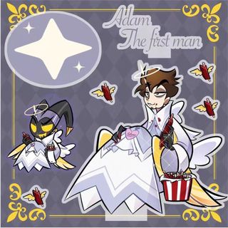 Alastor Đứng Anime Móc Khóa 3 Vees Vox Adam Charlie Nam Móc Chìa Khóa Cho Nữ Hoạt Hình Hình Acrylic Móc Khóa Mặt Dây Chuyền Quà Tặng