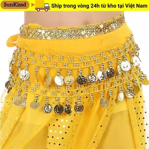 SUNKISSD Dây Thắt Lưng Kim Loại Cho Trẻ Em, Phù Hợp Với Quần Culottes Khiêu Vũ