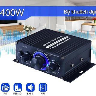 Bộ Khuếch Đại Công Suất Âm Thanh HiFi Chuyên Nghiệp,2026 Công Suất 200W+200W, 2 Kênh, Có Đầu Vào RCA