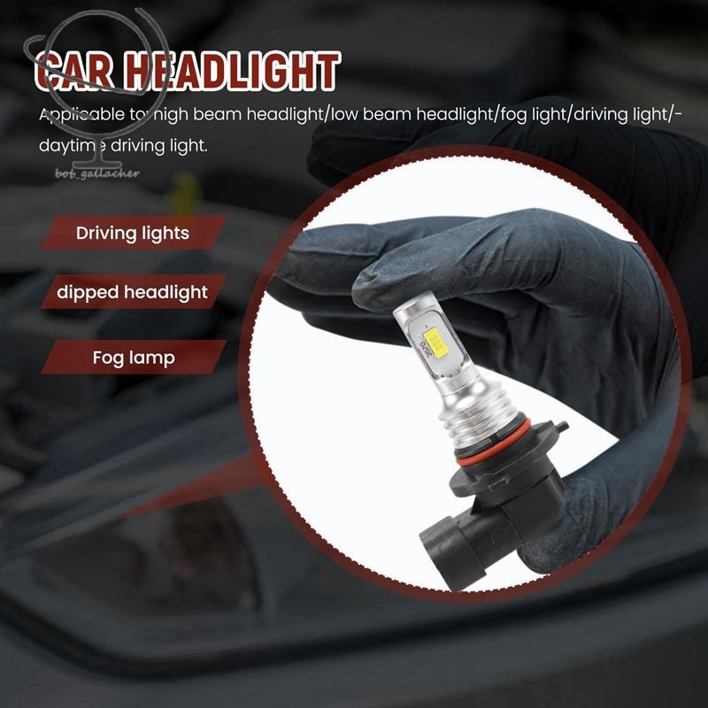9005 HB3 Bóng Đèn Pha LED HighBeam 35W 4000LM 6000K Trắng Công Suất Cao