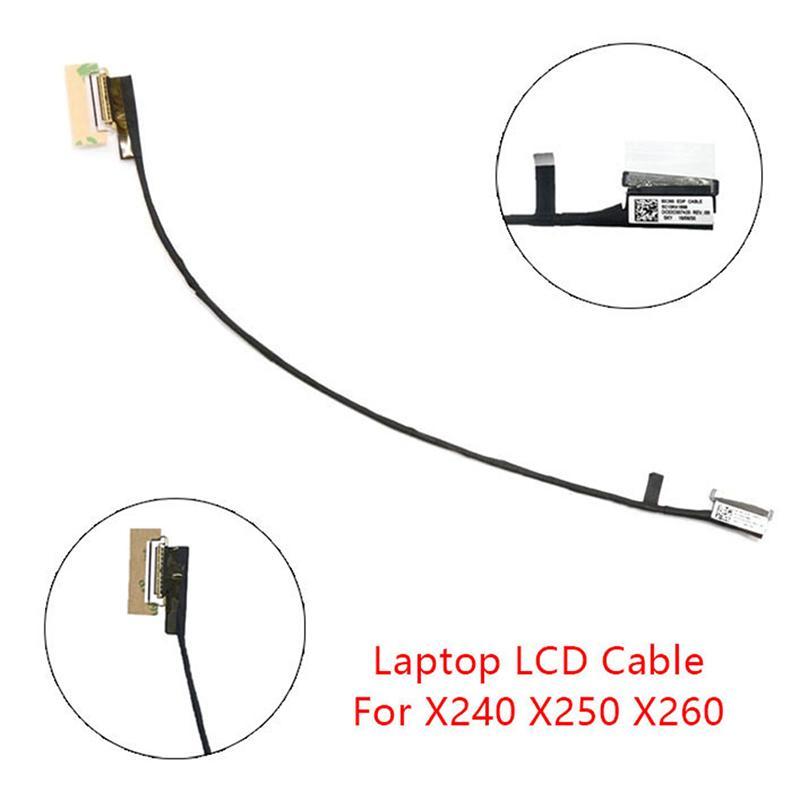 Newsmallbrains Laptop LCD Cáp Màn Hình 30 Pin Màn Hình Hiển Thị LVD Flex Cho X240 X250 X260 SC10K41899 DC02C007420 01AW438 NSB