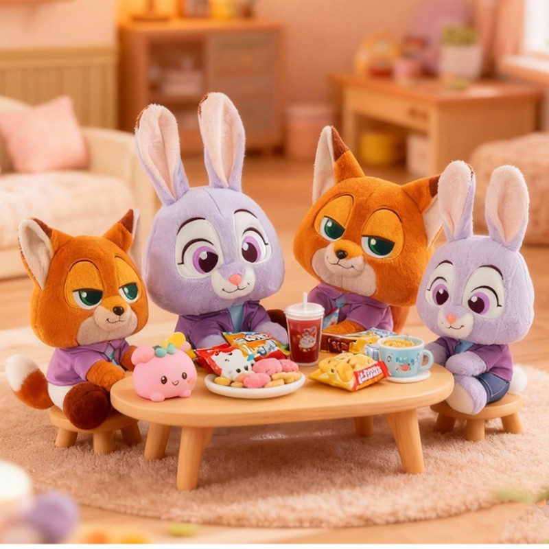 【SKISOPGO】Gấu Bông Cáo&Thỏ Cute Dễ Thương,Gấu Bông Mềm Mịn,Quà Tặng Sinh Nhật,Để Bàn Trang Trí Phòng