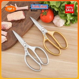 Kéo Cắt Gà Kéo Nhật Làm Bếp Đa Năng Cắt Vải Cắt Giấy SK5 Siêu Sắc, Kéo làm bếp siêu sắc - Dụng cụ làm bếp tiện lợi