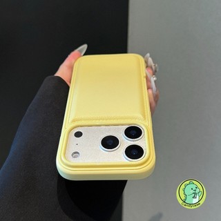 Ốp Điện Thoại Da PU Bulge Cho OPPO Reno 15 14 13 11 9 Pro Find X9 X8 Pro X8S Plus X7 Vỏ Màu Kẹo Dễ Thương Đơn Giản Lớn Lên Chống Sốc Ốp Lưng Mềm