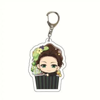 Anime Moriarty The Patriot Keychain Cartoon Figure William James Pendant Car Key Chain Cosplay Bag Accessories Jewelry