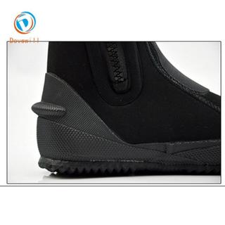 Dovewill 5mm Ấm Neoprene Wetsuit Zip Boots Lặn xuồng Kayak Dingy Co Giãn Booties