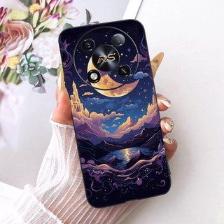 Dành Cho Itel RS4 Mới Cool Tiger Dragon Họa Tiết Vỏ Điện Thoại Itel RS4 S666LN Vỏ Mềm Silicon Màu Đen