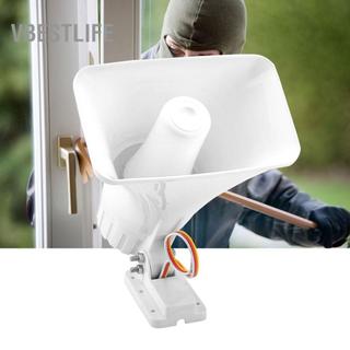 VBESTLIFE Loa báo động có dây âm thanh kép 150 dB DC 12V cho hệ thống ngoài trời an ninh gia đình