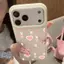 Bột hoa manga cho iPhone171615promax bánh mì trường hợp 12pro11 mềm xr sáng tạo chống rơi mới