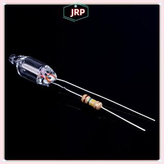 JRP 20 Chiếc Đèn Báo Neon Có Điện Trở Kết Nối Với 220V 6 * 16 mm Neon Phát Sáng Đèn Mains Chỉ Báo JRP