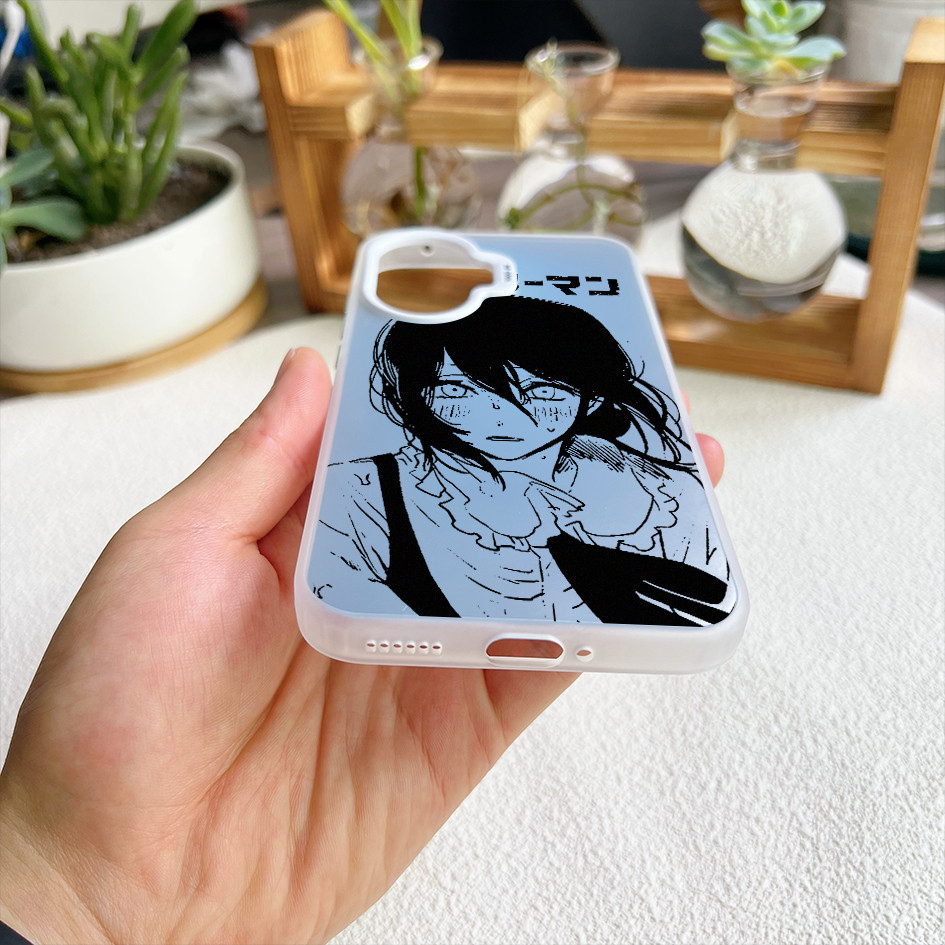 Ốp Điện Thoại Chainsaw Man REZE Micro Matte Cho Redmi Turbo 4 Pro Note 15 Pro / 14 / 13 Mi 17 Pro Max 15T 14T K90 Pro Max Xiaomi 15 14 Ultra Chống Sốc Redmi Cover