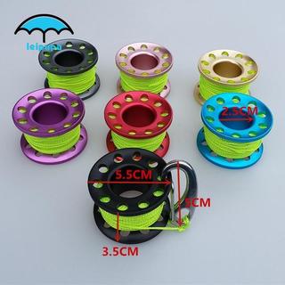leipupa Cuộn dây lặn có móc và dây loe (33ft) dành cho thể thao dưới nước Lặn biển dưới nước