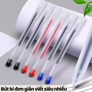 Bút bi sử dụng mực gel, ngòi 0.5mm - Combo 20 cây bút chất lượng với màu xanh, đen, đen, đỏ đa dạng, giá cả cạnh tranh