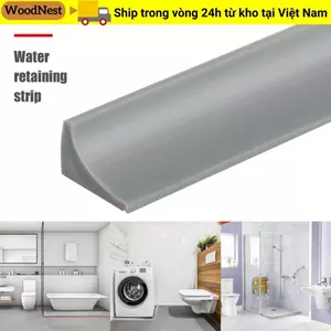 Nút chặn nước WOODNEST Có thể uốn cong Chống trượt Rào chắn lũ lụt Tách khô và ướt Dải niêm phong đáy cửa silicon
