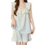 Bộ Đồ Ngủ Màu Trơn Gợi Cảm Nữ Có Miếng Lót Ngực Cloud Cotton Suspender Quần Short Hai Mảnh Nguyên Chất Desire Phong Cách Homewear Phù Hợp Với