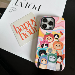 Nhiều mẫu mèo 17pro Trường hợp Thích hợp cho iPhone 11 12promax 12 13 14 15 pro max Ốp điện thoại 14promax 15pro 16 Pro max 17 17promax Vỏ