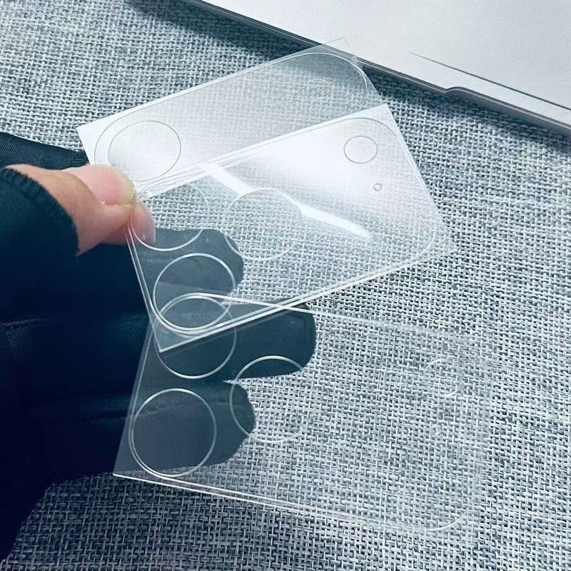 2 Bộ Ống Kính Máy Ảnh Mềm Cho Apple iPhone Air 17 Pro Max Ốp lưng HD Bảo Vệ Ống Kính Cho iPhone 17Pro 17ProMax iPhone17 17Air Ống Kính Mờ Mờ Phim