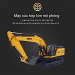 Xe Ben Điều Khiển Từ Xa 9 Kênh – Xe Tự Đổ RC Mô Phỏng Công Trình, Xe Tải Đổ Cho Bé Trai — ảnh 3