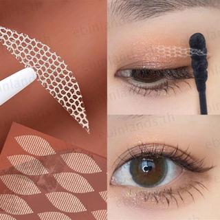 EBINLANDS Dải nâng mắt ren, Dụng cụ băng mắt Nhãn dán mí mắt vô hình vô hình, Nhãn dán dính Phụ kiện trang điểm Dụng cụ mí mắt đôi Băng mí mắt để trang điểm mắt
