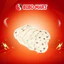 Gối Sơ Sinh Cotton Chất Liệu Mềm Mại An Toàn Với Làn Da Của Bé 25x39cm - Bibomart