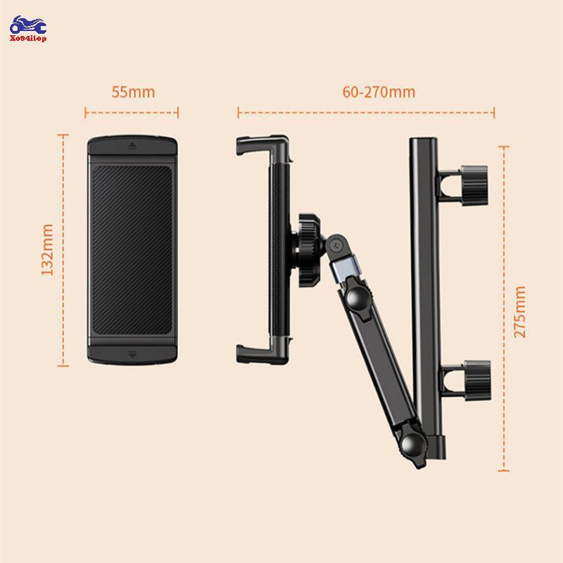 XOITOP Giá đỡ máy tính bảng tựa đầu ô tô 3 trong 1 Giá đỡ điện thoại Baseat co giãn cho IPad Air / Mini Samsung Tab 4-12.9 '' Thiết bị VN