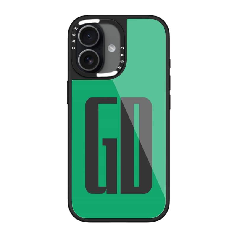 CASECASE X Creative Letters GD Case Chống Trầy Xước Từ Hút Kính Cho IPhone 17 Air 16 15 14 Pro Max Plus Ốp Lưng Cứng Có Hộp Khắc Logo