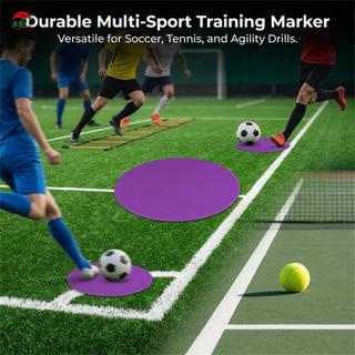 Đĩa đánh dấu cho huấn luyện thể thao Tennis và Bóng đá