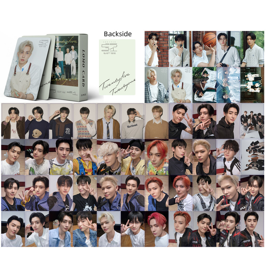 LINXX 55 CÁI ENHYPEN 2026 Lời chào mùa Lomo Cards K Pop Boy Band Photocards Bộ dành cho người hâm mộ Bộ sưu tập Quà tặng ngày lễ Kỷ niệm