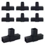 ONE 8 Cái Gói T Phong Cách Đầu Nối Khớp Nhựa Cho Ống Vuông 25 Mm Dễ Dàng Thiết Lập Cho Các Xây Dựng Tạm Thời Hoặc Thường Trực