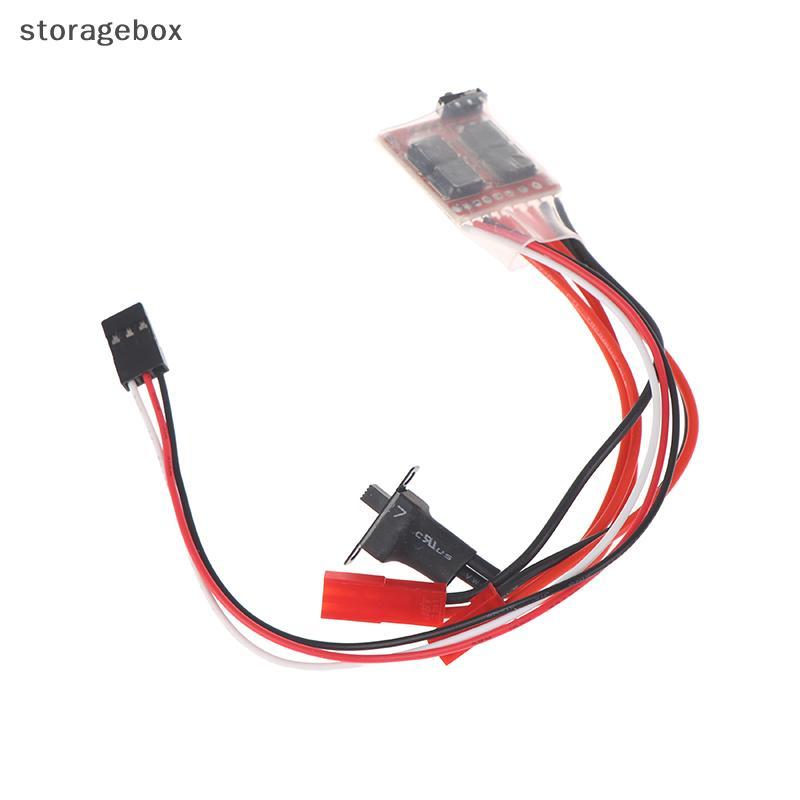 [Hộp lưu trữ] Micro ESC 10A 15A 20A 30A Brushed ESC RC ESC Bộ điều khiển tốc độ điện cho DIY Mini 1 / 16 1 / 18 1 / 24 RC Car Boat Tank W / Phanh Đẹp