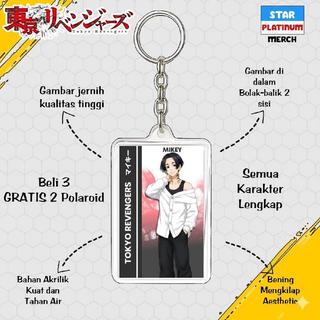 Gantungan Kunci Tokyo Revengers - Keychain Tokyo Revengers - Ganci Anime - Gantungan Kunci Kisaki Tetta - Shuji Hanma