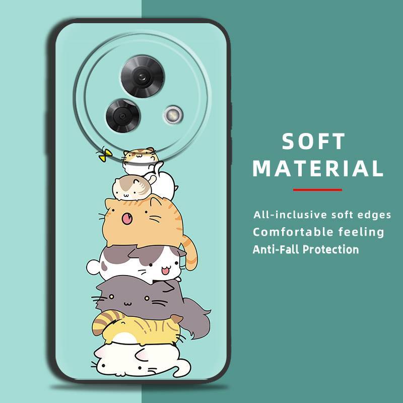 Ốp Lưng Meizu Lucky08 Silicon Mềm Bền, Bọc Toàn Bộ TPU, Chống Nước, Chống Bụi, Chống Va Đập, Dễ Thương