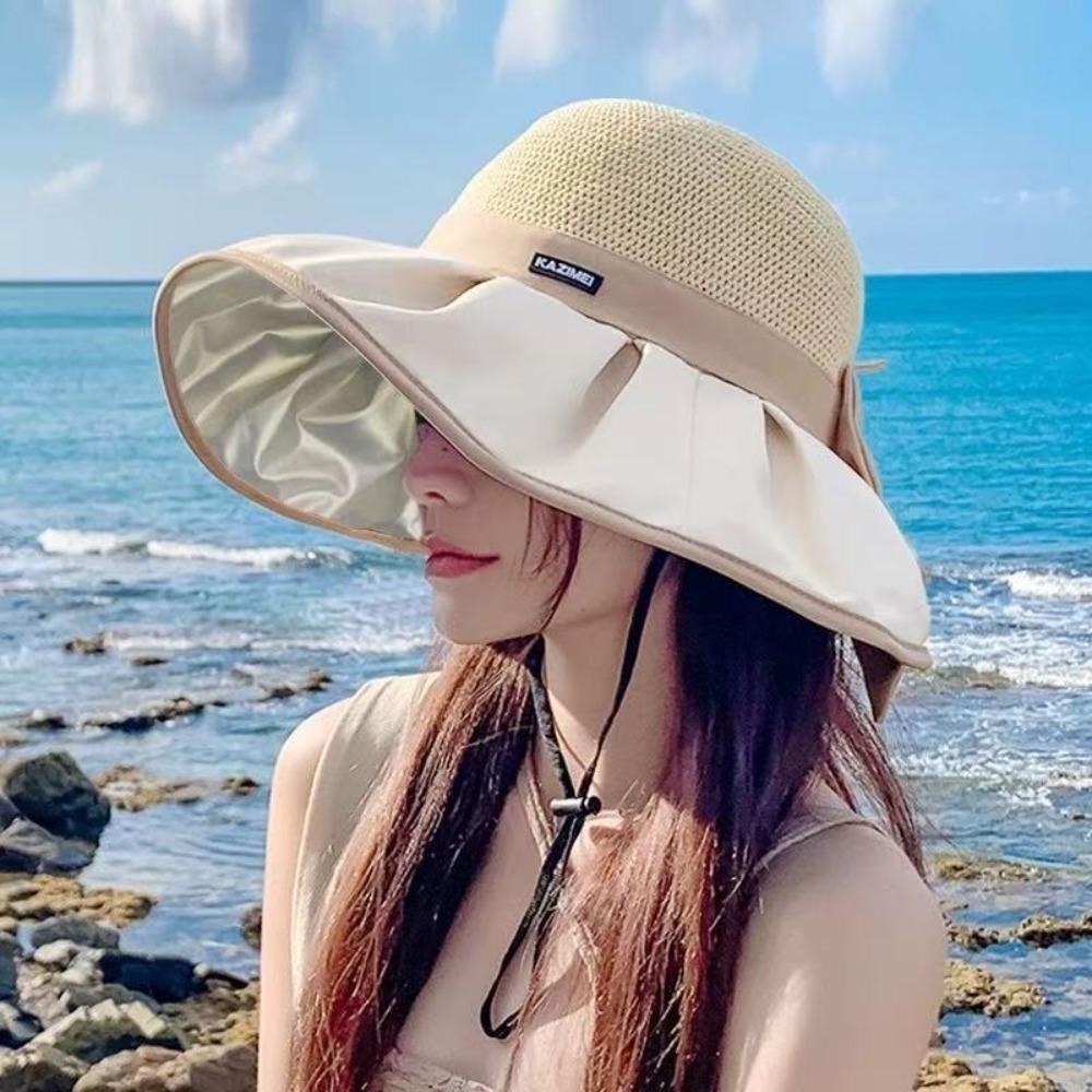 Mũ xô ROADSTALIS, Mũ câu cá chống tia cực tím có thể điều chỉnh, Mũ chống nắng lưới di động có thể gập lại Thể thao ngoà