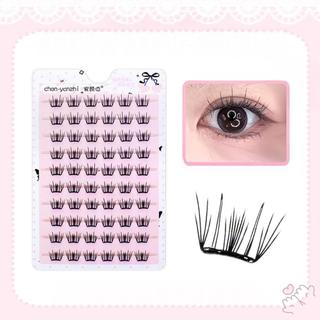 Không Keo Cần Cụm Lông Mi Wispy Cụm Lông Mi Nối Mi Cho Làm Đẹp Mắt Cosplay DIY Trang Điểm