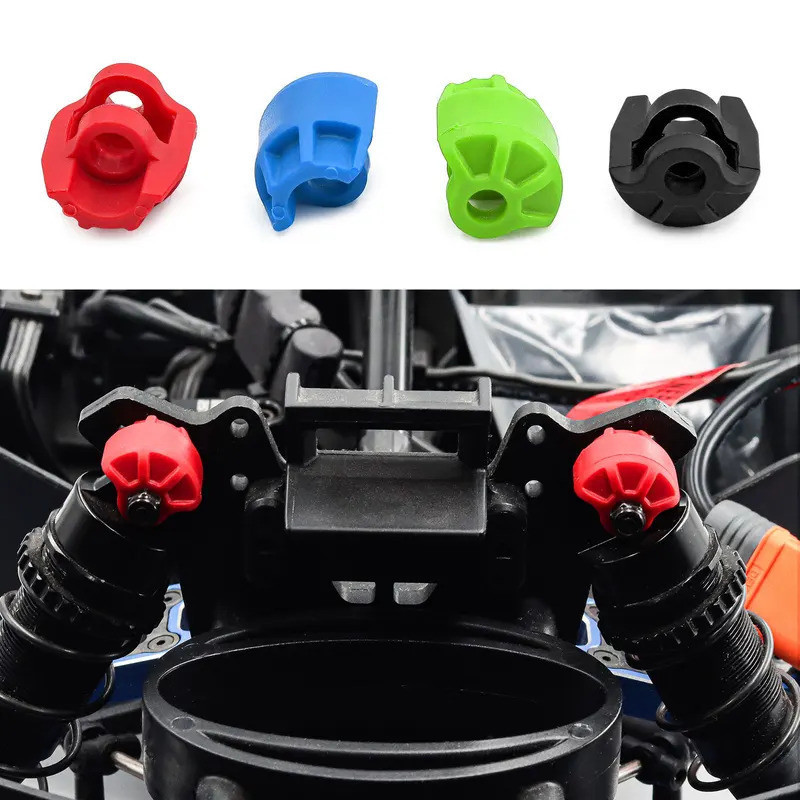 4 Vỏ bảo vệ nắp chống sốc bằng nhựa AR330492 Cho ARRMA 6S 1 / 7 1 / 8 RC Xe Nâng Cấp Phần Phụ Kiện