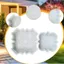 PWSSEND 2 Cái / bộ Dụng Cụ Xay Đá Bước, Khuôn Gạch Lát Nhựa 30cm, DIY Có Thể Tái Sử Dụng Hoa Nhỏ Đi Bộ Khuôn Gạch Cho Bãi Cỏ Sân Vườn