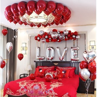 Set trang trí phòng cưới, đám cưới phong cách hiện đại - Kem Shop DF44