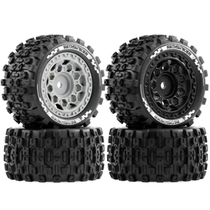 4 Bộ Lốp Bánh Xe 78 Mm Cho ARRMA 1 / 18 GRANITE GROM 1 / 14 TYPHON GROM Mojave GROM LaTrax Teton RC Xe Nâng Cấp Phần Phụ Kiện
