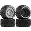 4 Bộ Lốp Bánh Xe 78 Mm Cho ARRMA 1 / 18 GRANITE GROM 1 / 14 TYPHON GROM Mojave GROM LaTrax Teton RC Xe Nâng Cấp Phần Phụ Kiện