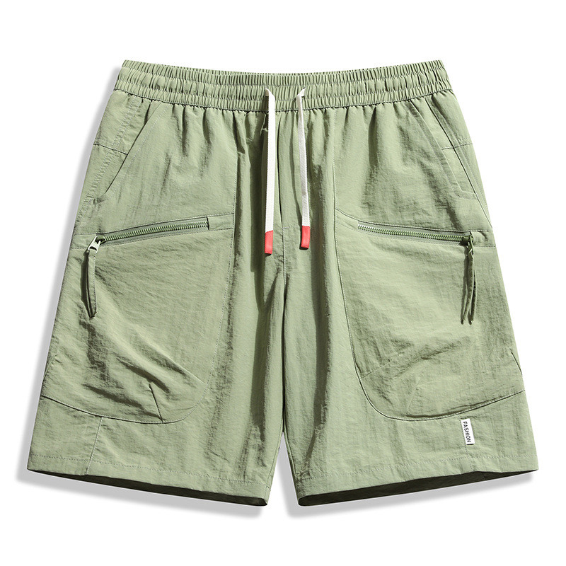 Quần Short Nam Phong Cách Hàn Quốc từ Nylon, phù hợp cho thể thao mùa hè
